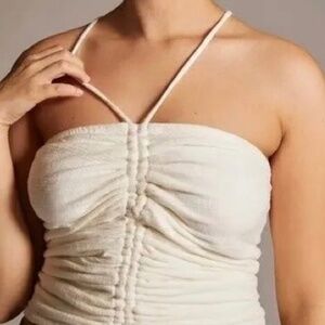 Anthropologie XS Halter Top